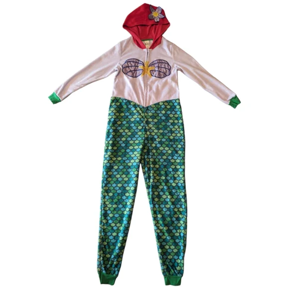 Disney Intimates Sleepwear Ariel The Little Mermaid Footless